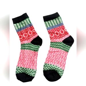 NWOT Women's Warm Winter Multicolored Socks, One size